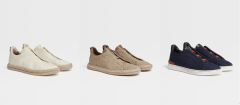 Zegna Triple Stitch新款奢华系列休闲鞋重