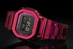 G-Shock全新不锈钢系列Full Metal 5000红色