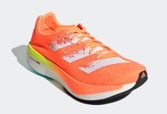 adidas Adizero Adios Pro橙色厚底碳板跑鞋