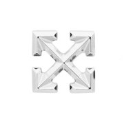 Off-White 全新Arrows银色耳环亮相