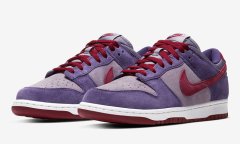 Nike Dunk LowPlum紫红配色板鞋曝光