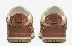 Nike Dunk Low Disrupt 2 全新Brown Croc配色鞋