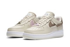 Nike Air Force 1全新浅卡其色解构风鞋款