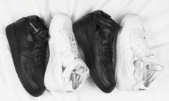 COMME des GARONS与Nike Air Force 1 Mid联名鞋