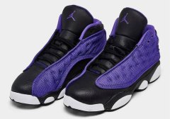 仅有儿童款这双黑紫Air Jordan 13让人心