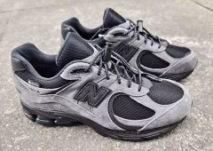 全新灰色JJJJound x NB 2002R GORE-TEX联名鞋
