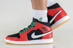 圣诞节 AJ1 Mid 全新Christmas配色鞋款释