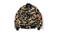 A BATHING APE x Alpha Industries 联乘系列释