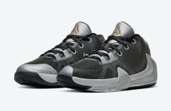 Nike Zoom Freak 1 GS Smoke Grey银灰配色球鞋