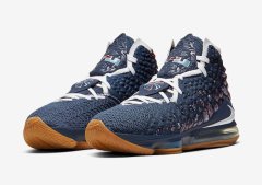 Nike LeBron 17 College Navy篮球鞋即将发售