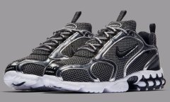 Stssy和Nike Air Zoom Spiridon CG 2联名鞋官图