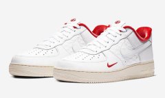 KITH和Nike联名款Air Force 1红白配色空军