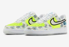 Nike Air Force 1 World Wide日文印花鞋款曝