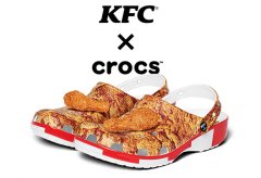 肯德基KFC与卡骆驰CROCS联名拖鞋3月1