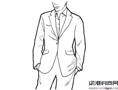 男人穿西装 扣扣子有学问