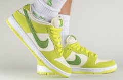 绿苹果 SB Dunk 全新Green Apple配色鞋款抢