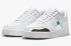 纯白破坏版Air Force 1 Low 鞋款即将来袭