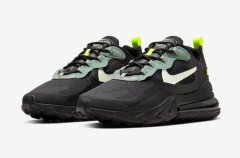 耐克Air Max 270 React黑绿配色鞋款曝光