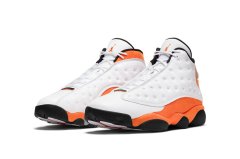Air Jordan 13 RetroStarfish白橙配色篮球鞋