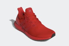 adidas UltraBOOST新款Scarlet大红配色跑鞋