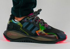 atmos与adidas ZX 1180 Boost炫彩3M联名鞋曝