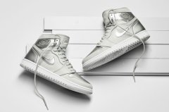 Air Jordan 1 CO.JPMetallic Silver金属银配色
