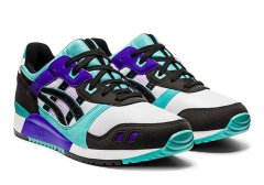 ASICS GEL-Lyte III Techno Cyan绿紫配色曝光