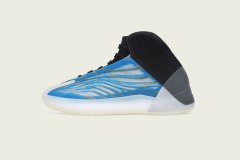 adidas YEEZY QNTM最新Frozen Blue冰蓝配色篮