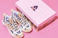 斐乐和atmos pink及AMI三方联名鞋款及服