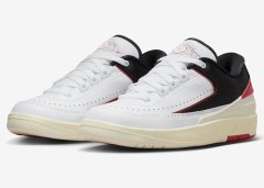 芝加哥配色AJ2全新Air Jordan 2 Low Chica