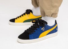 The Hundreds和PUMA Clyde Decades联名鞋款上