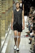 RAF Simons男装工业与几何元素的结合