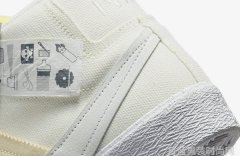 耐克 SB Blazer Mid 全新Warning Label配色鞋