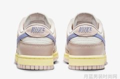 耐克 Dunk Low 全新Pink Oxford配色鞋款即
