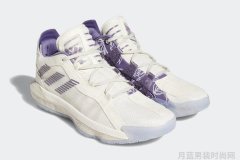利拉德战靴adidas Dame 6 Weber State白紫配