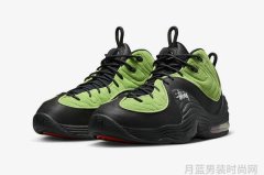 Stssy x Nike Air Penny II联名鞋款Green配色曝光