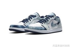 Air Jordan 1 LowWashed Denim水洗牛仔蓝配色曝光