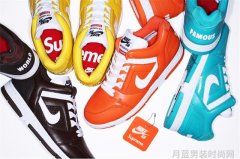 Supreme x Nike SB 联名Air Force 2 系列正式
