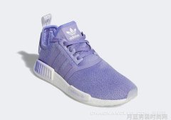 全新adidas NMD R1香芋紫配色跑鞋发售