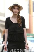 日本夏日街头的巴拿马帽达人戴出型式